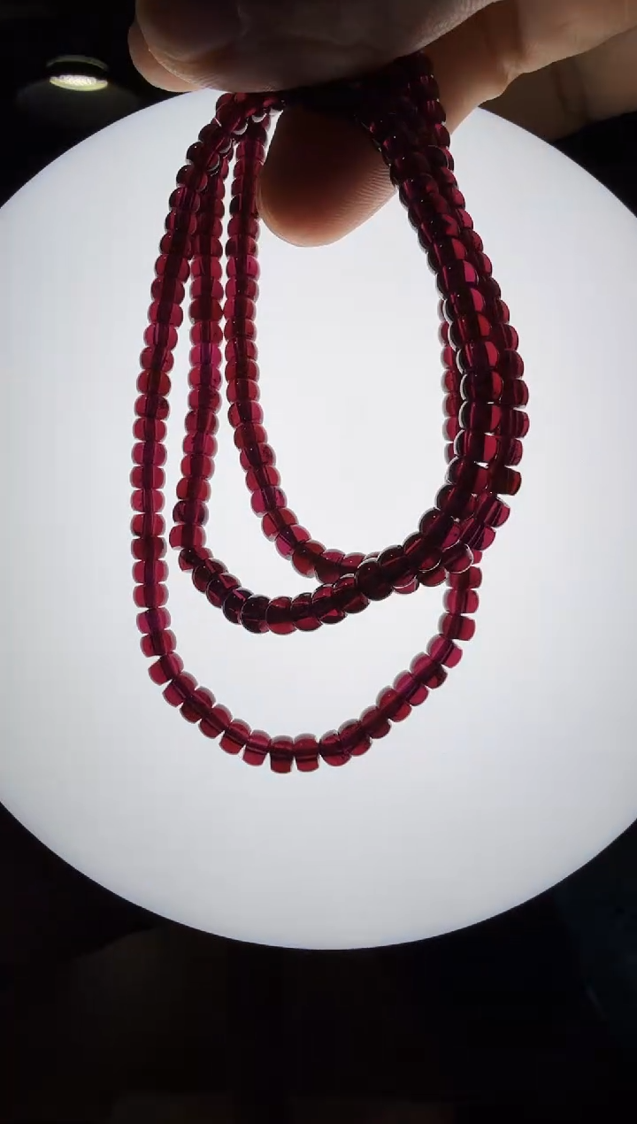 未镶嵌手链石榴石优0180