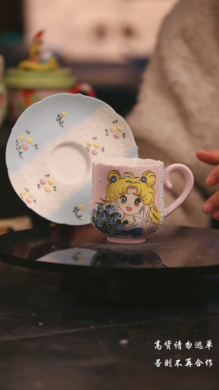 陶瓷景德镇可爱设计师款陶瓷 