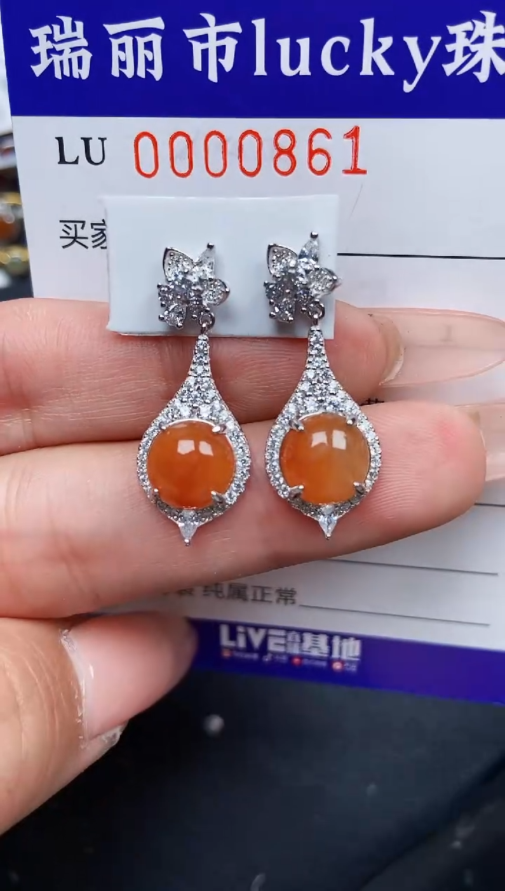 【闪购商品】翡翠颈饰银S925镶嵌0861