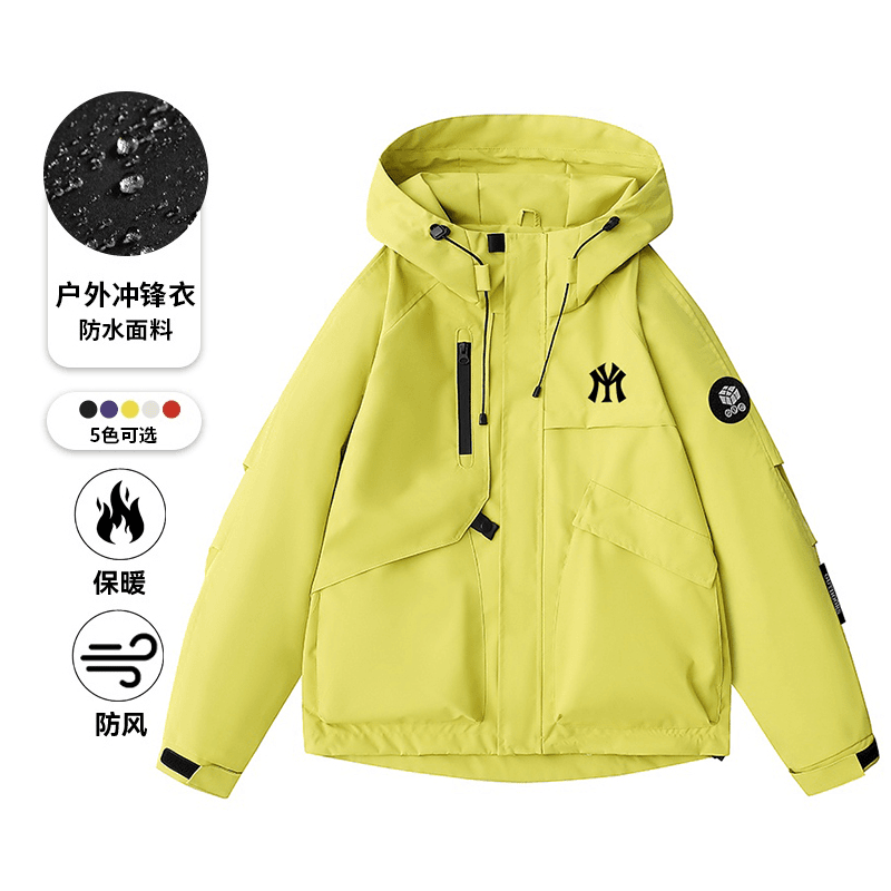 【专柜同款】冲锋衣2025新款秋季男女同款户外登山防水防风外套夹克