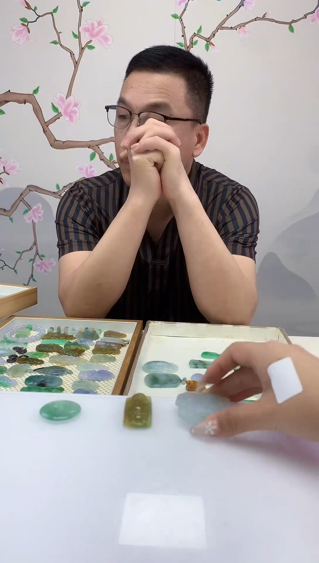 定制翡翠未镶嵌040xy-毛货