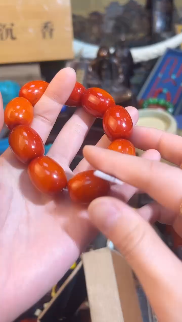 【闪购商品】蜜蜡手链未镶嵌34业业业业业业业业