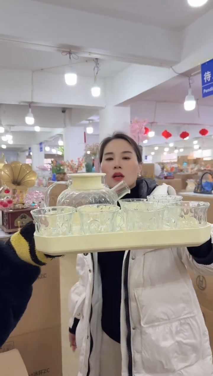 【闪购商品】无铅玻璃洛芙花器-n-早12