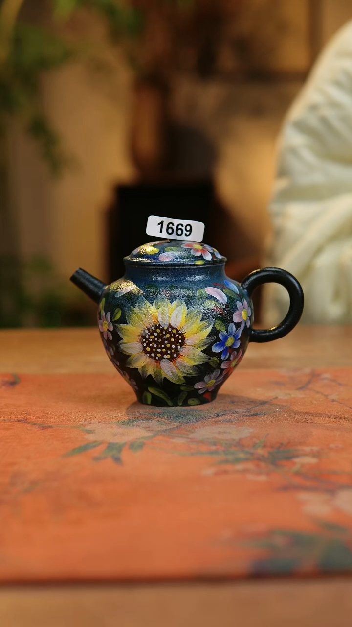 【闪购商品】瓷片1669景德镇手工手绘釉下彩高温瓷