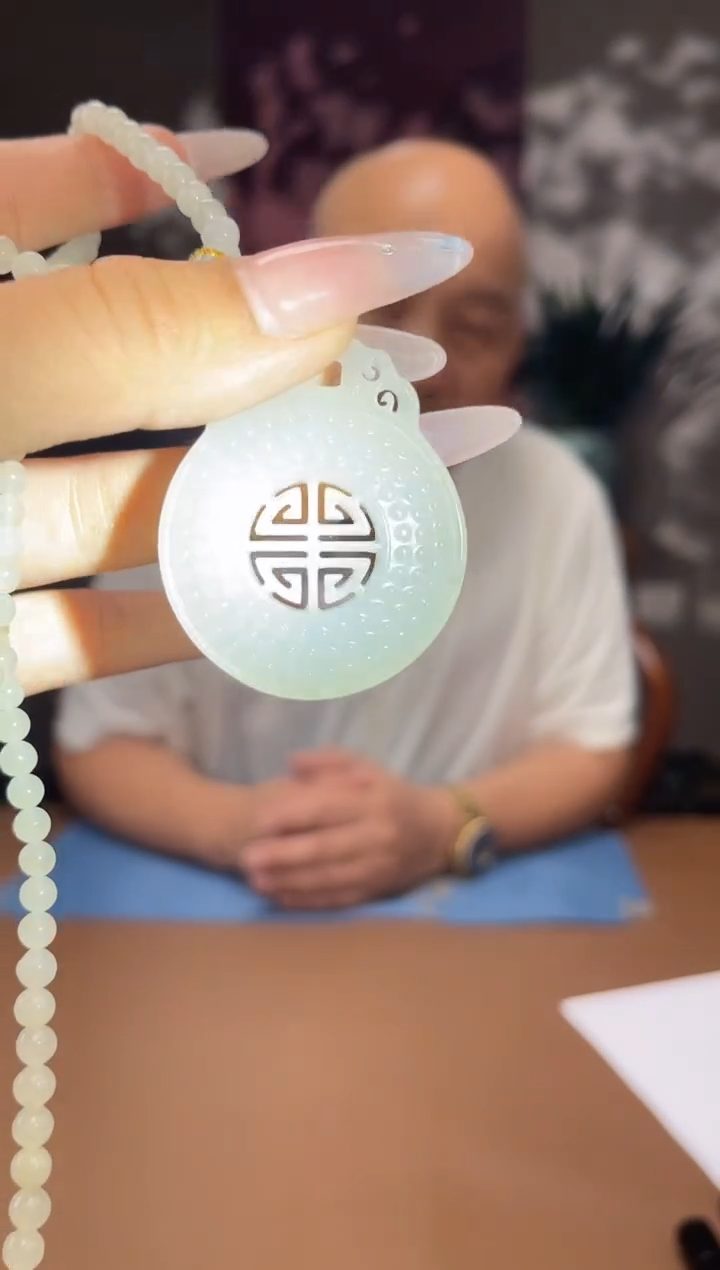 和田玉未镶嵌颈饰A242