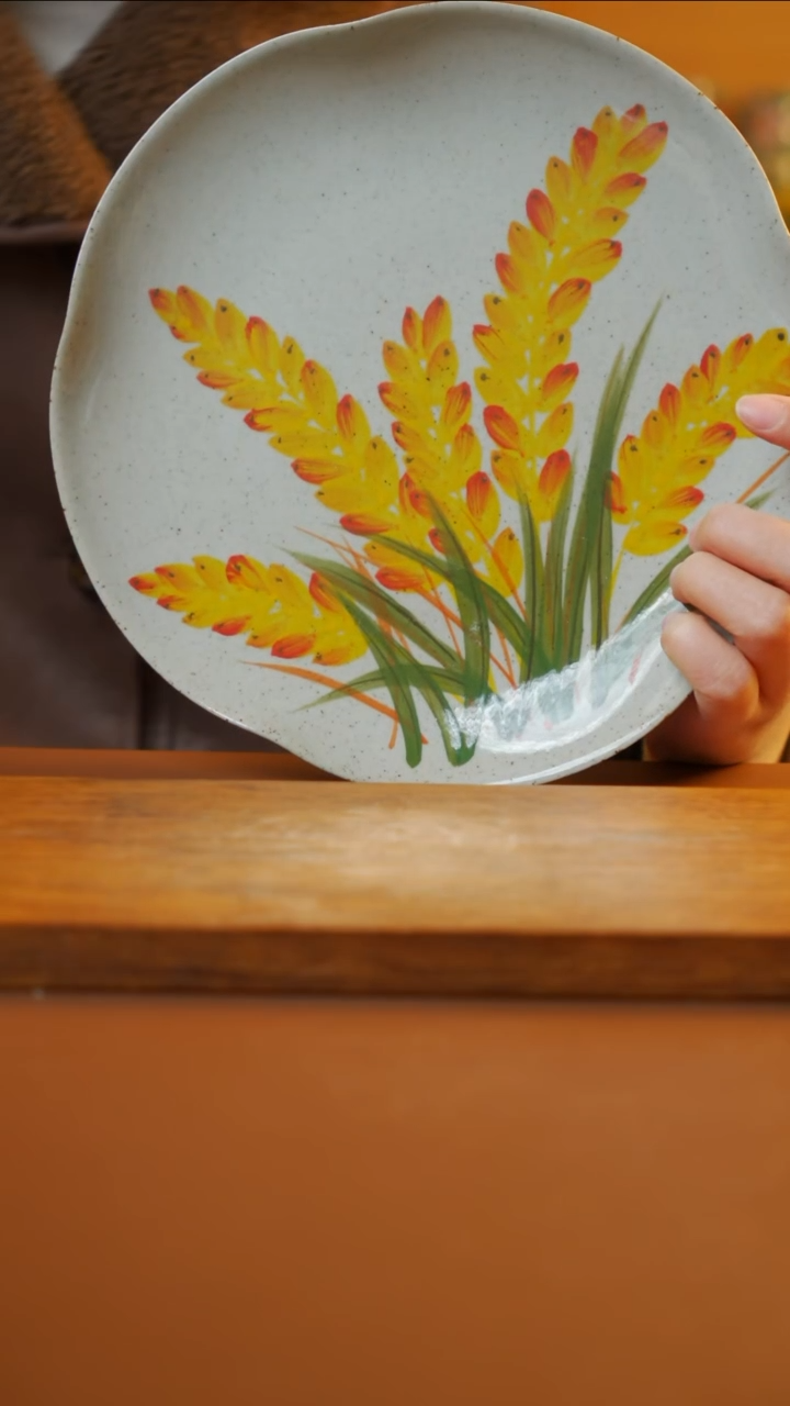 瓷片景德镇手绘瓷器高温釉下彩---