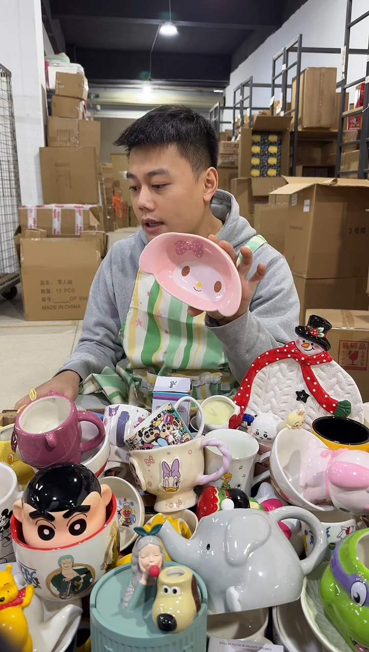 瓷片小号原盒美乐蒂深碗