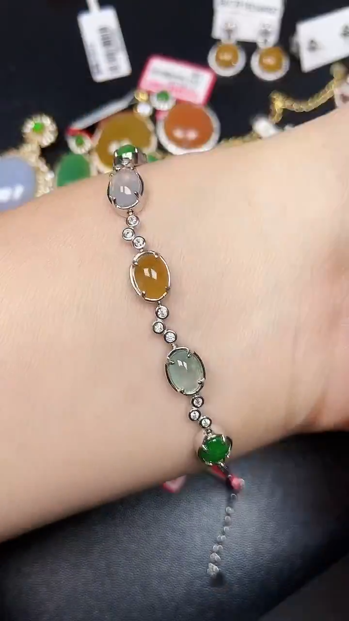 银S925镶嵌戒指翡翠2820