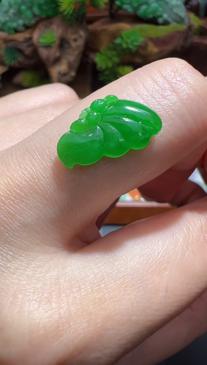 未镶嵌定制翡翠蝴蝶仙子