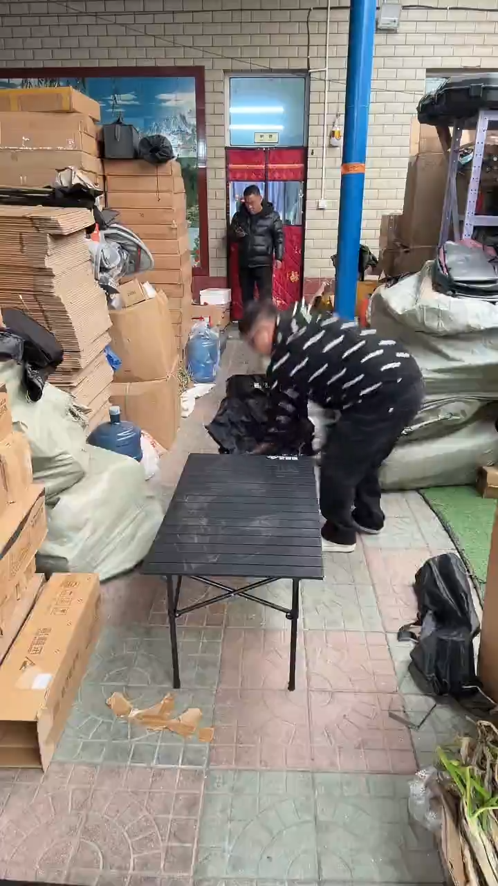 铁君发户外优选黑色95长桌