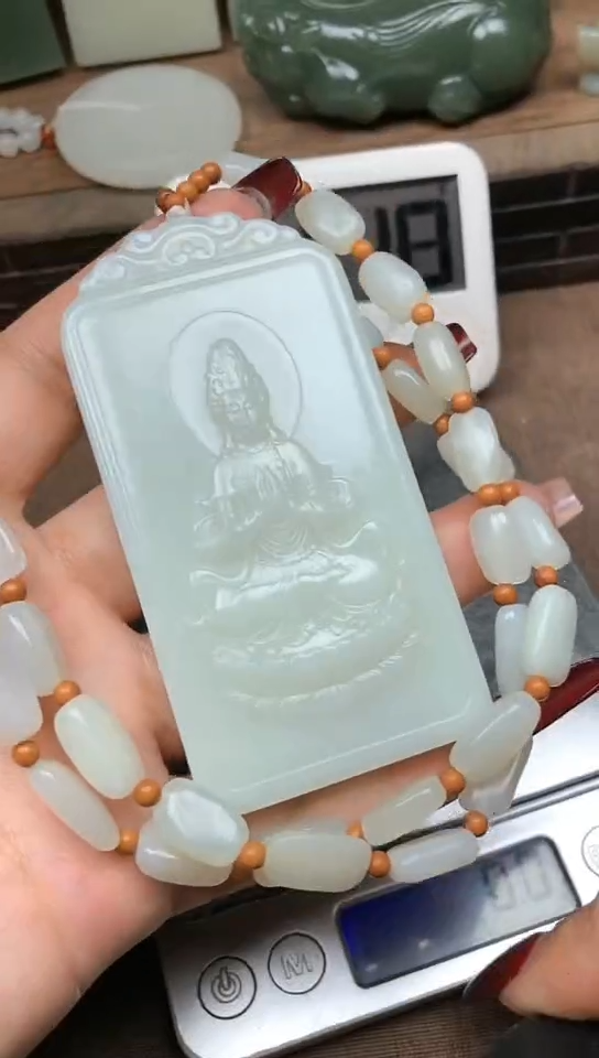 【闪购商品】和田玉颈饰未镶嵌定向 君汇 菲菲