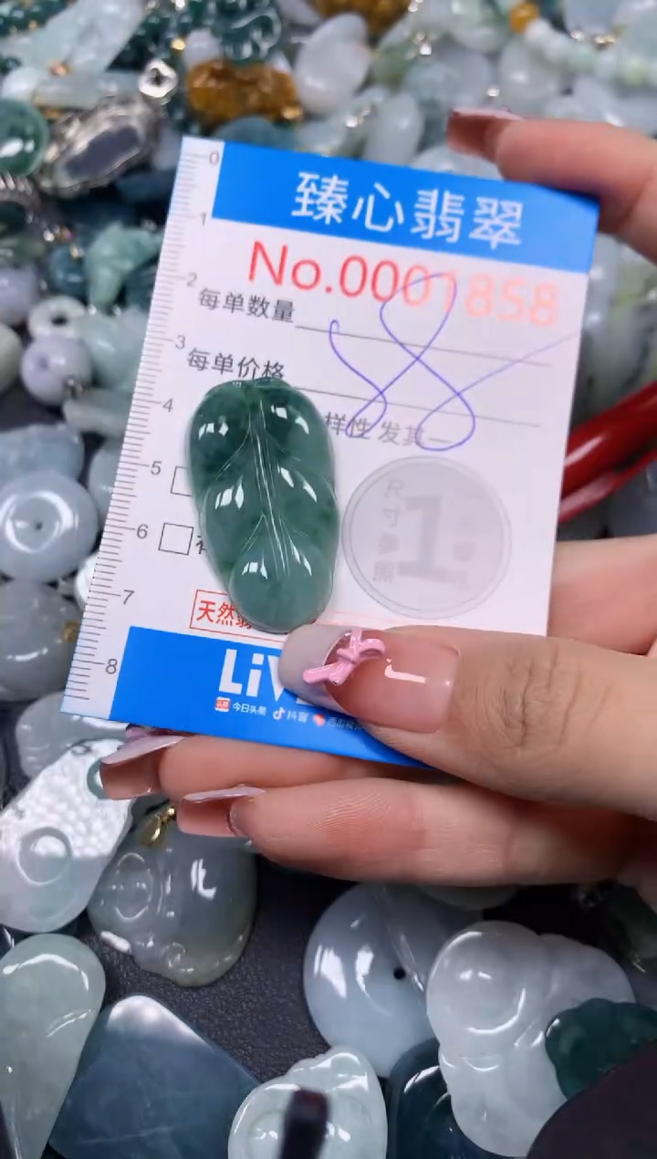 【闪购商品】翡翠颈饰未镶嵌含绳0001858