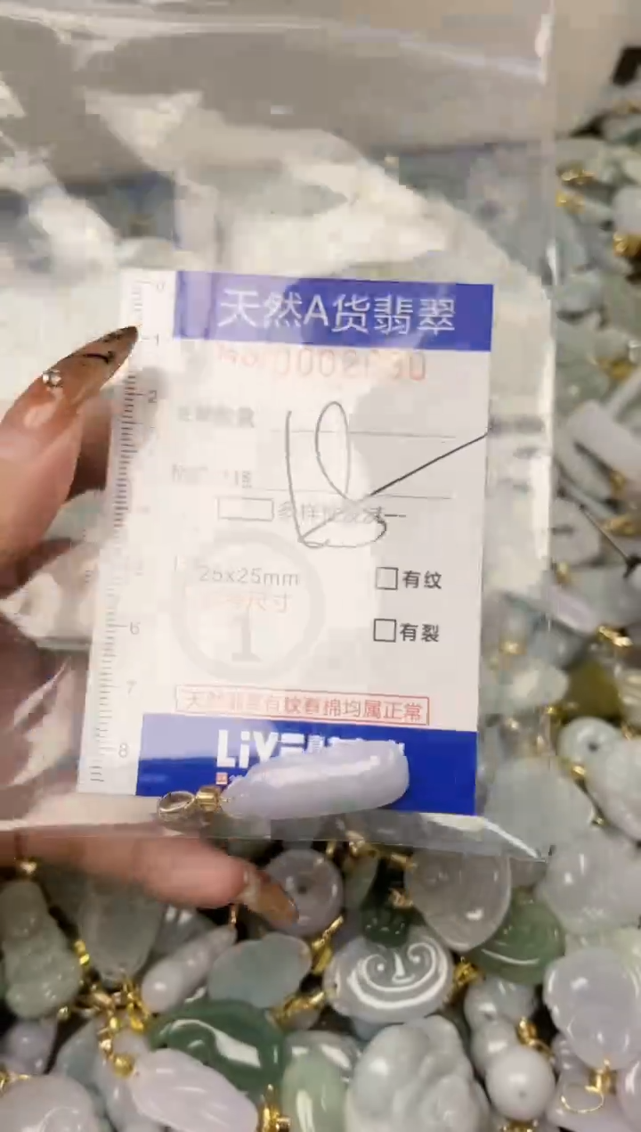 【闪购商品】翡翠颈饰未镶嵌天然A货翡翠