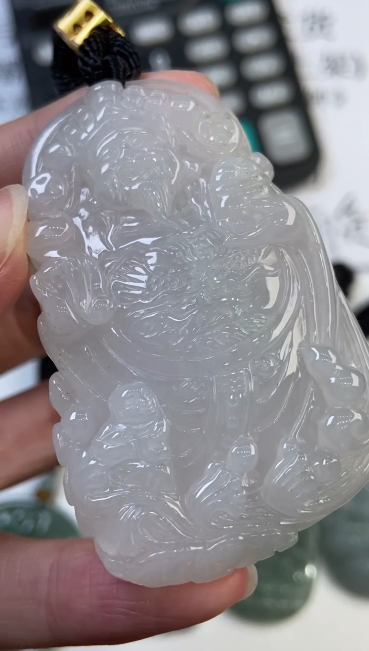 翡翠挂件未镶嵌2220203 