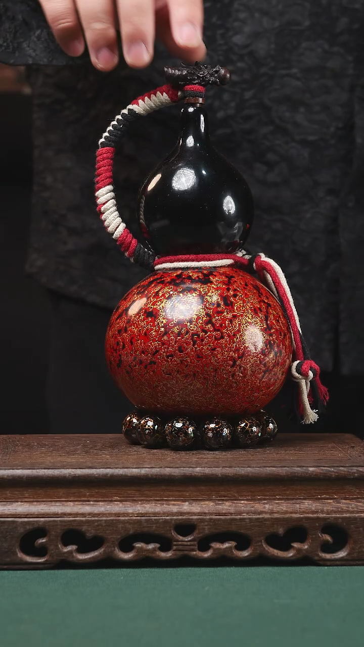 【闪购商品】169大漆酒葫芦一物一图800ml