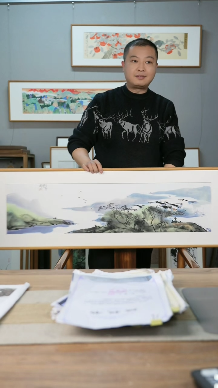 【闪购商品】书法协会会员老师带框作品-