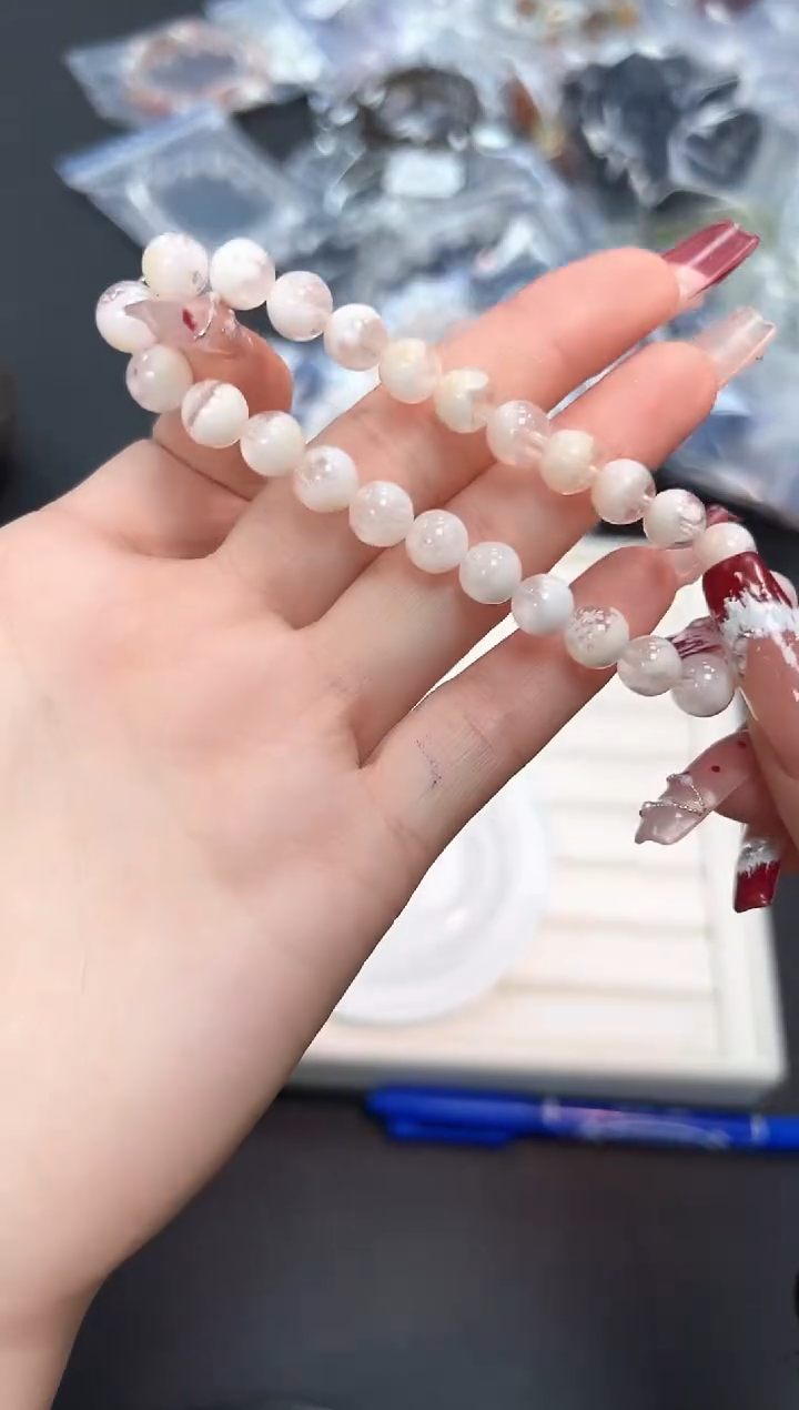 【闪购商品】水晶手串未镶嵌97b多样性发其一/1条默认微瑕