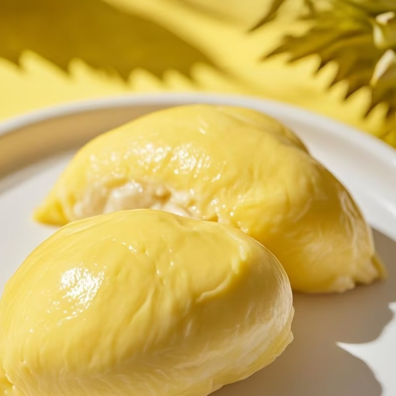 泰国金枕树熟榴莲果肉（3斤2两）2袋冷冻带核（如有夹生漏气请见谅）