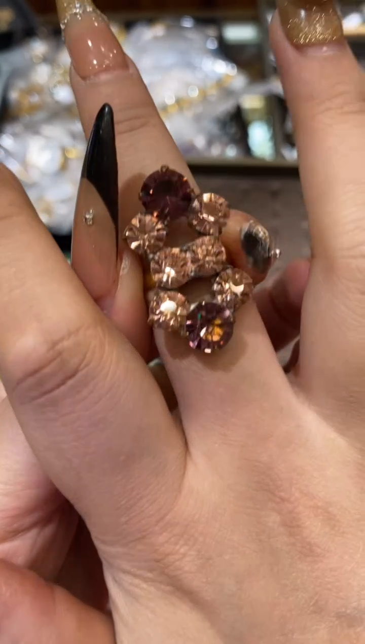 琉璃铜合金楚楚珠宝中古甄选不退换