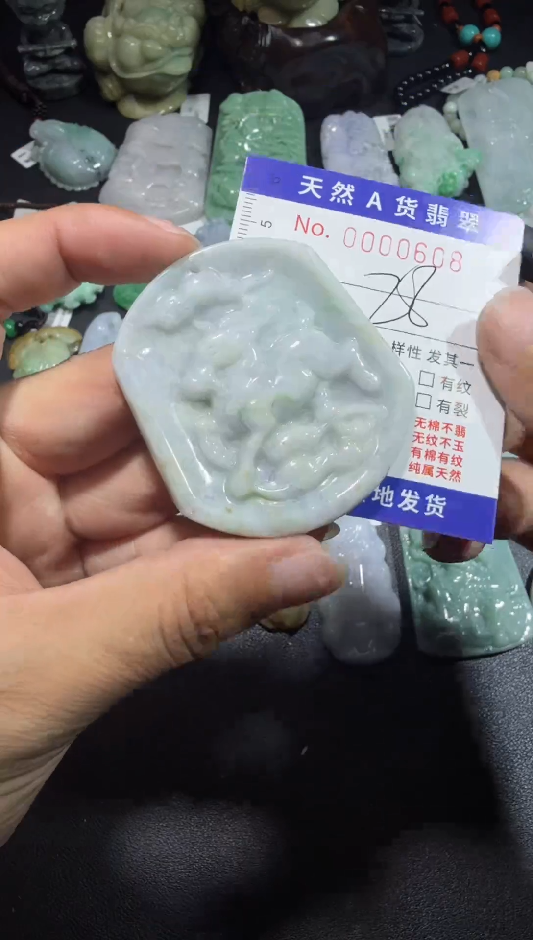 【闪购商品】翡翠颈饰未镶嵌00000608