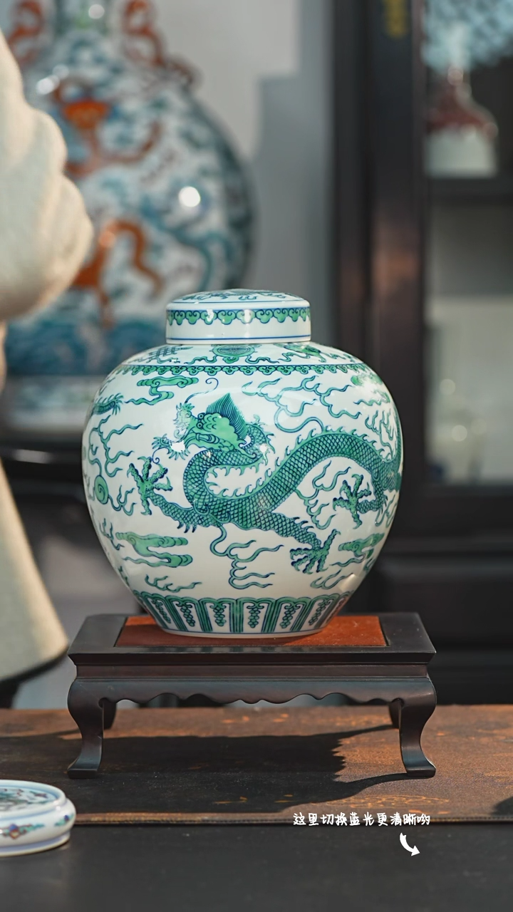 【闪购商品】中国官窑斗彩非遗传承人—涂杏花