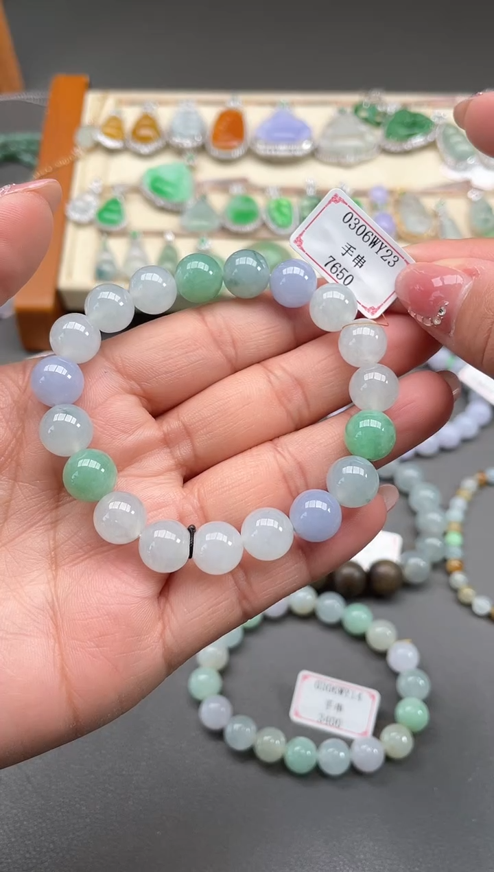 【闪购商品】翡翠手串未镶嵌0306WY23