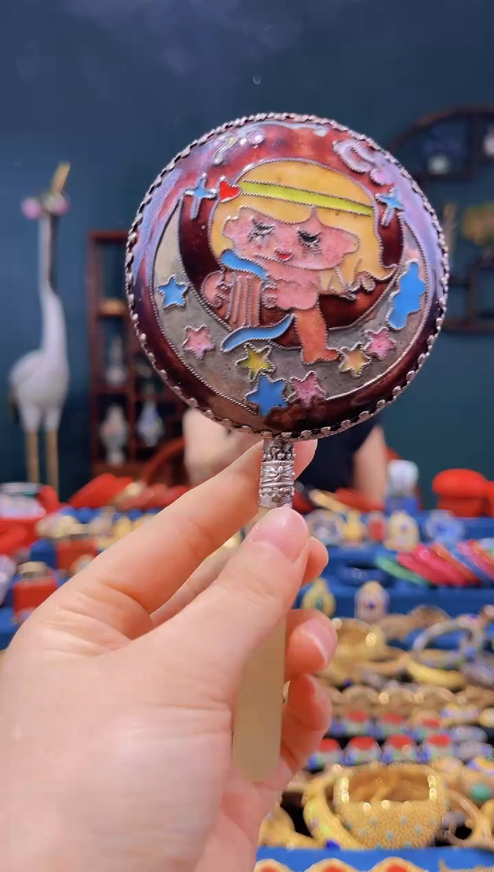 【闪购商品】非遗绝技 景泰蓝镜子