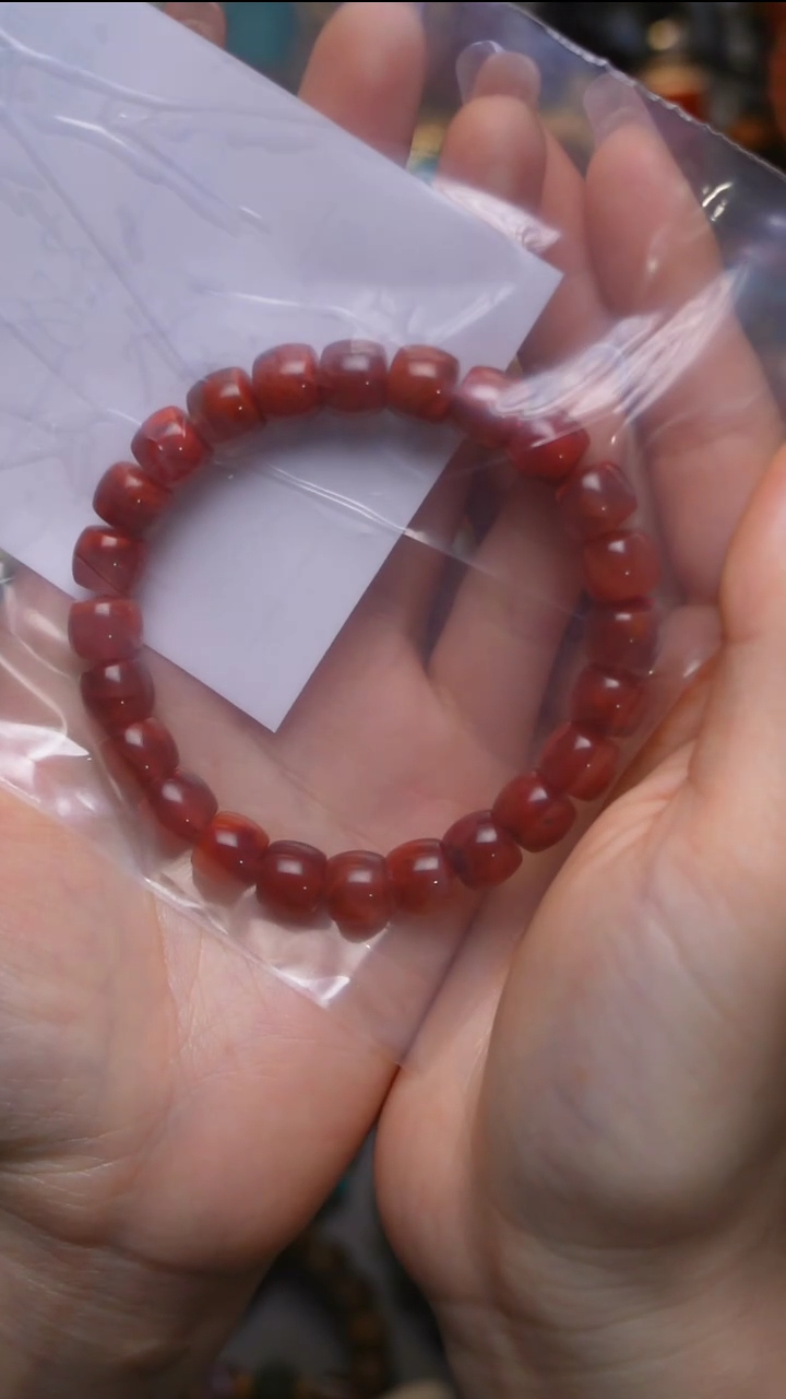 【闪购商品】玛瑙/玉髓手串未镶嵌25012401-003