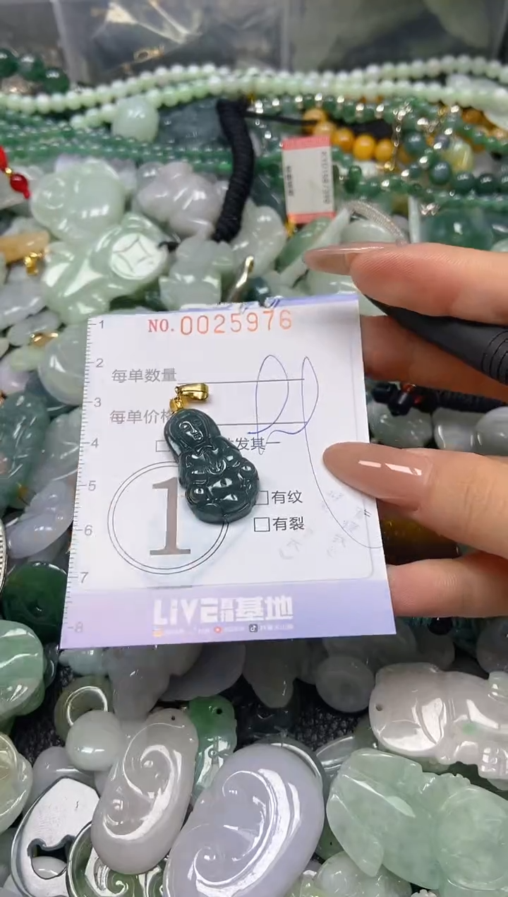 【闪购商品】翡翠颈饰未镶嵌闪购0025976