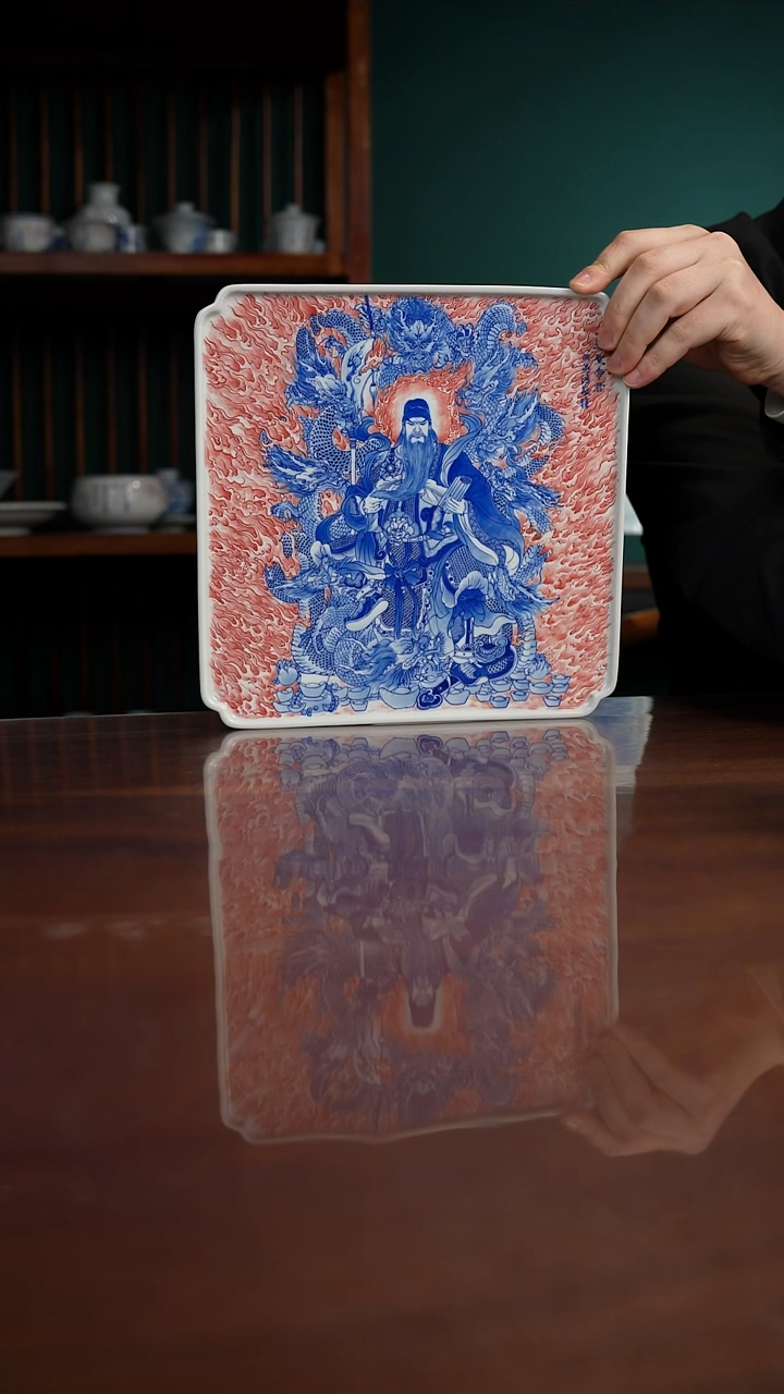 沈燕鸿老师作品 非遗传承人 关羽