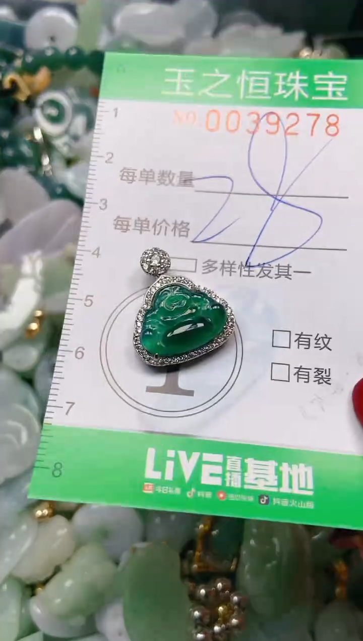 【闪购商品】翡翠颈饰未镶嵌闪购0039278