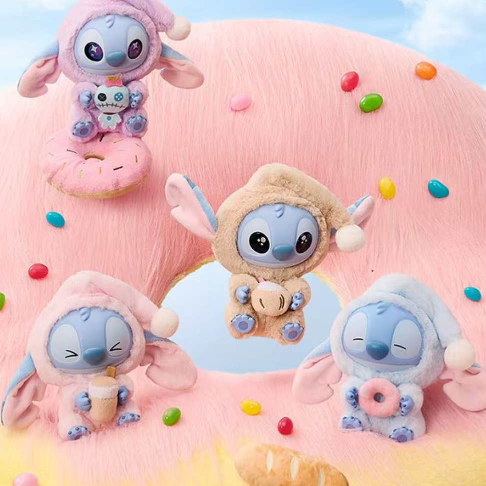 史迪仔搪胶毛绒公仔网红同款盲盒