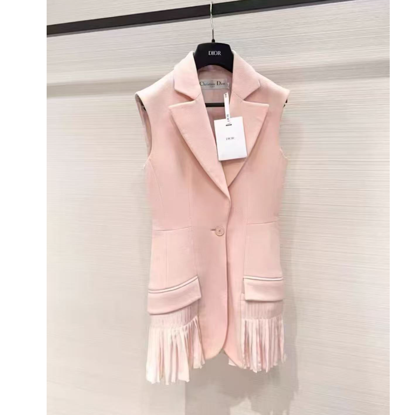 99新 DIOR/迪奥 双双臻选/vv02226/迪奥马甲/38码