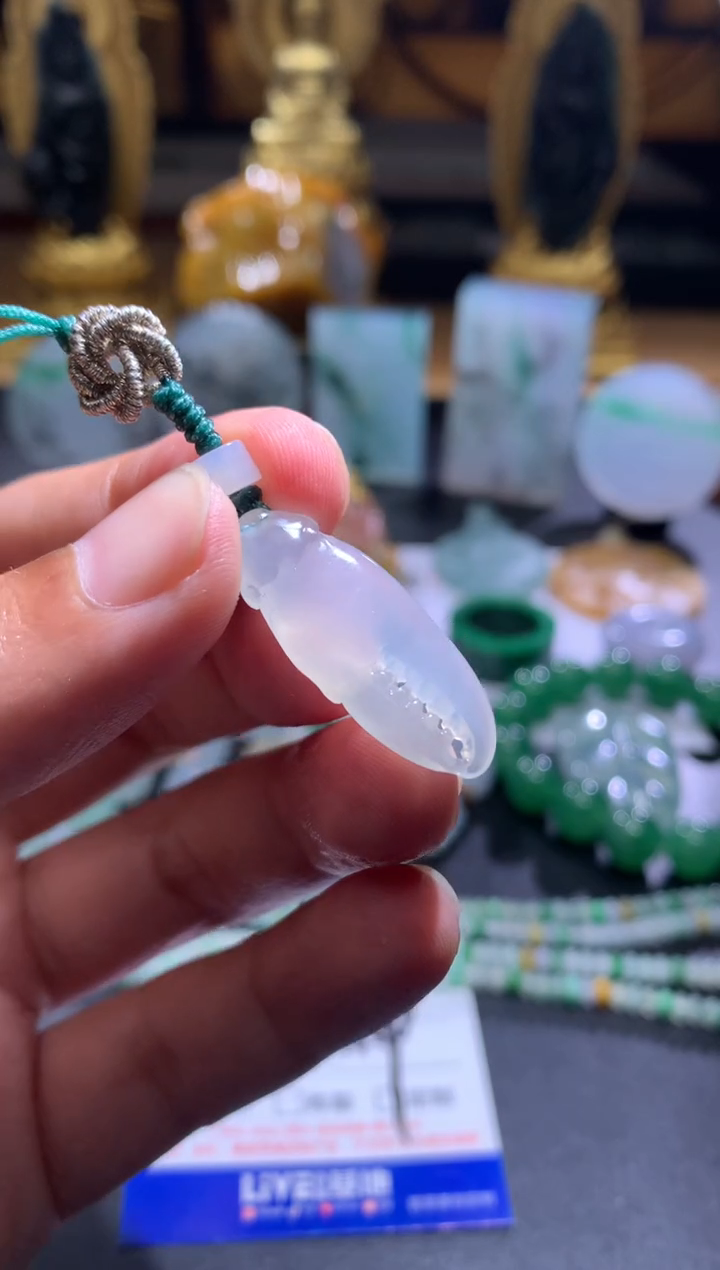 【闪购商品】定制翡翠未镶嵌蟹钳