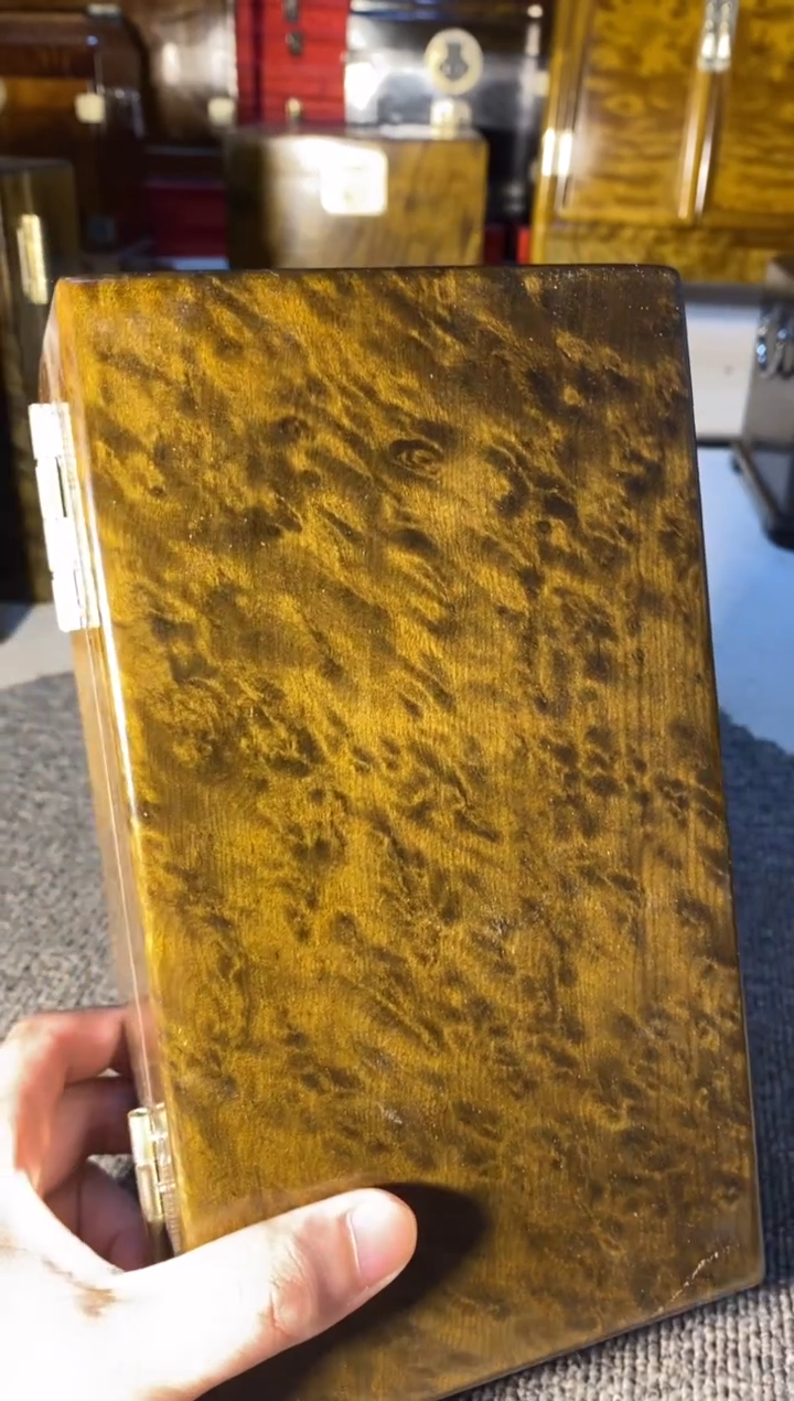 【闪购商品】金丝楠木艺阴沉首饰盒F45