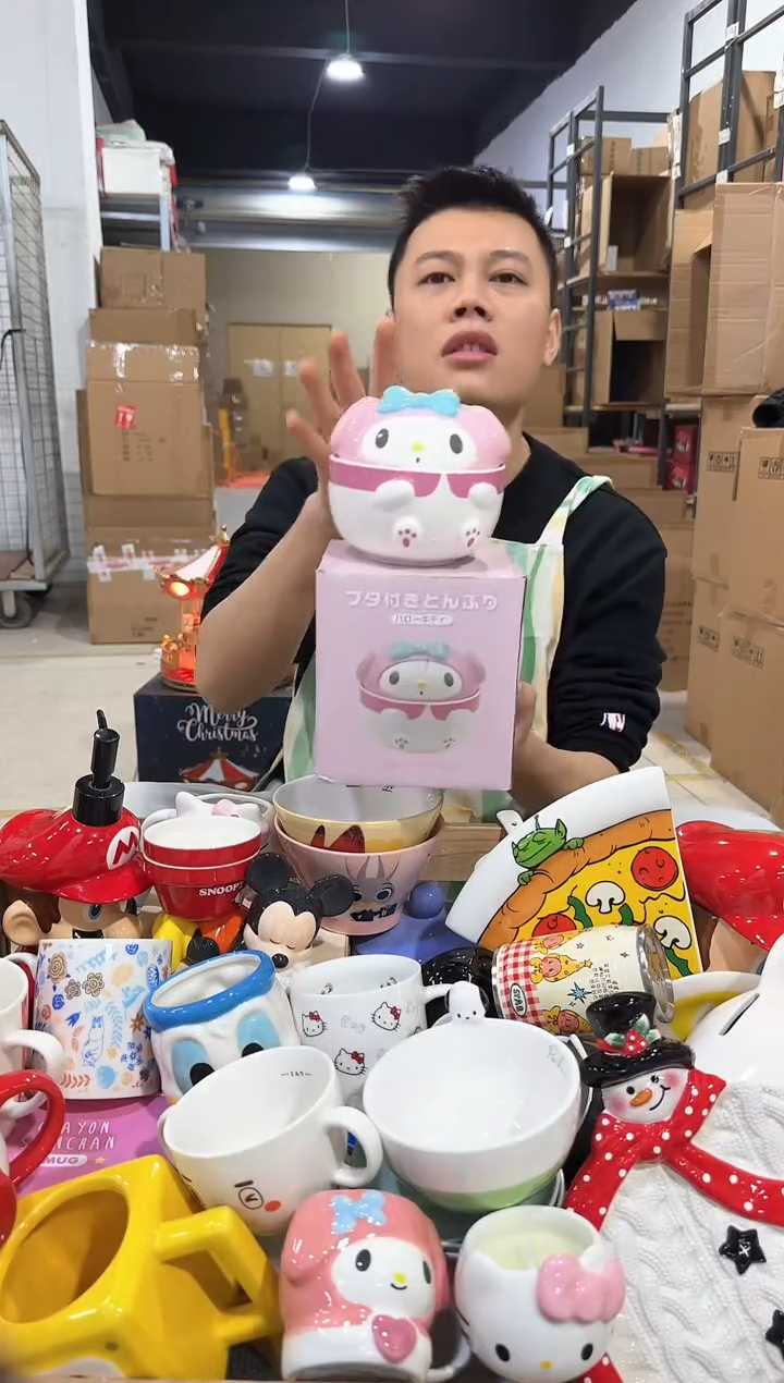 瓷片原盒美乐蒂炖盅