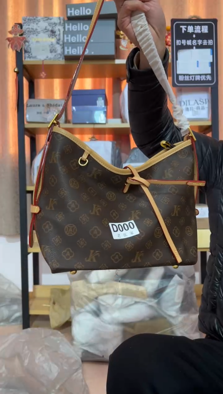 小牛剖层皮革老张家女包000