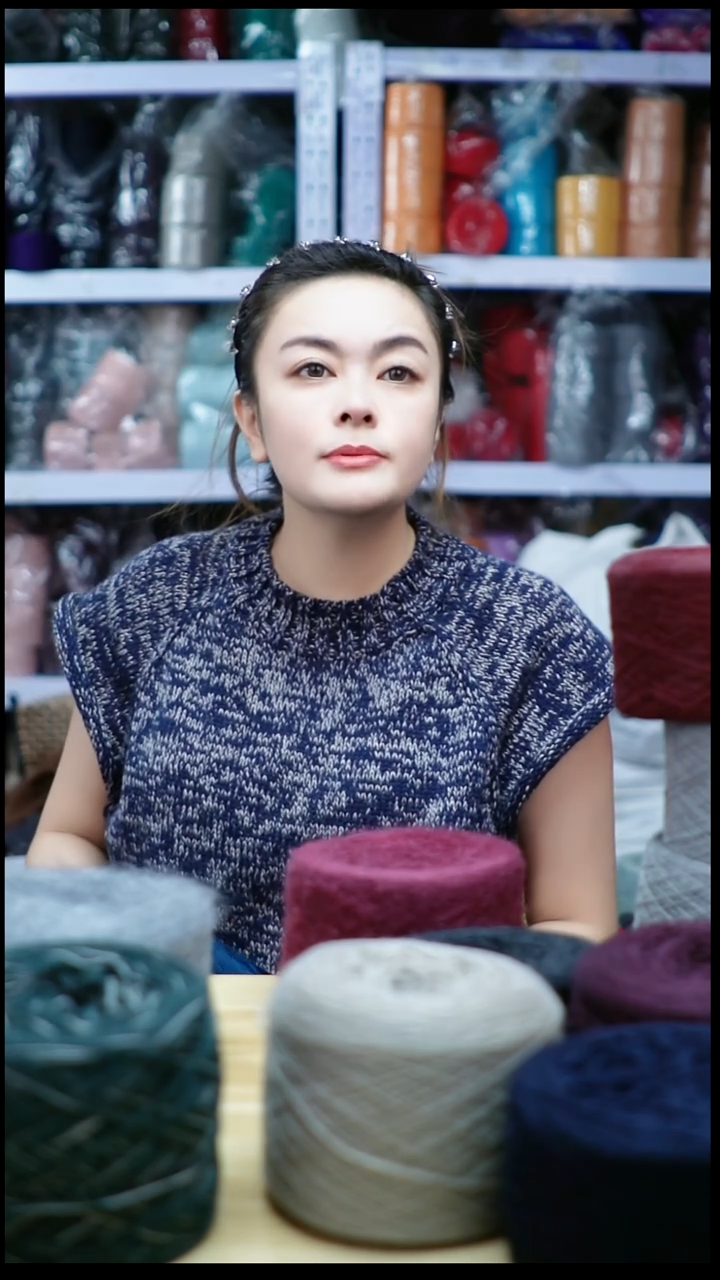 羊毛欢姐手编线D356