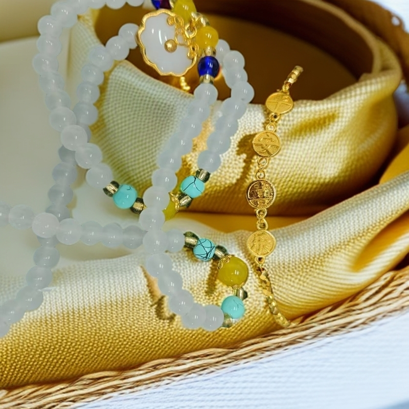 丹凤高奢--平安喜乐手链c136DH