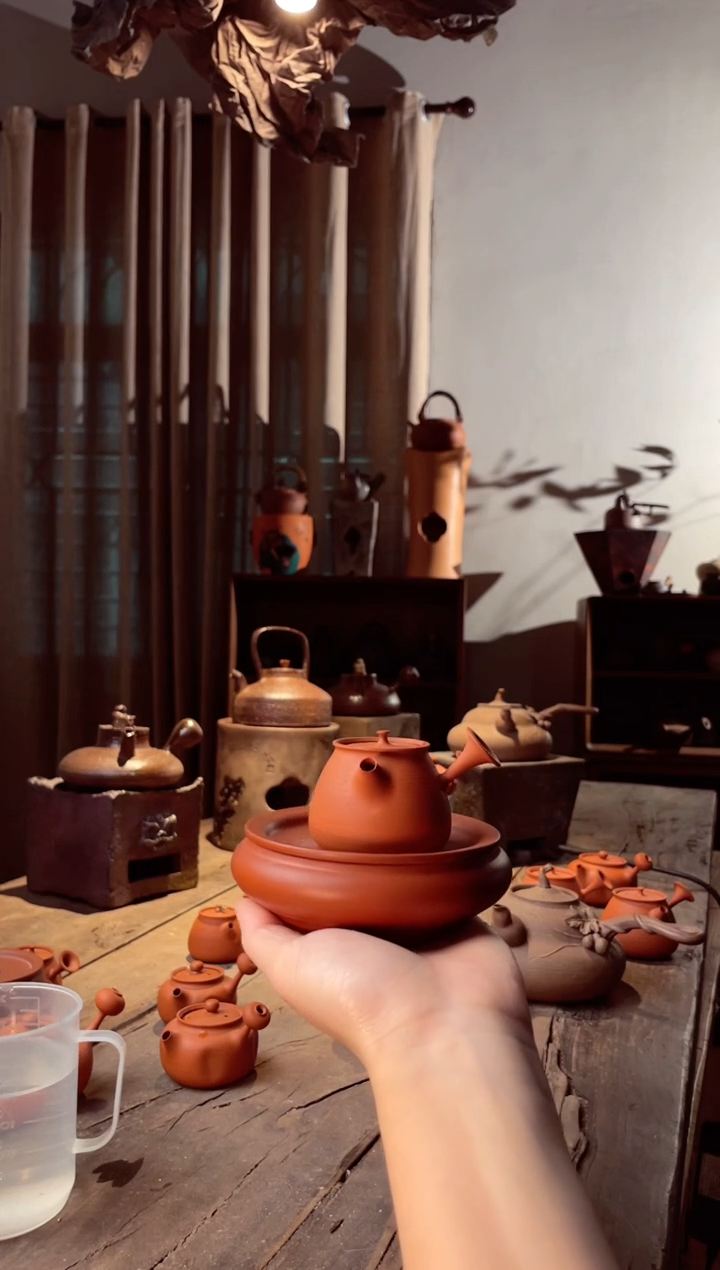 【闪购商品】壶潮州鸡蛋黄纯手拉泡茶壶80cc