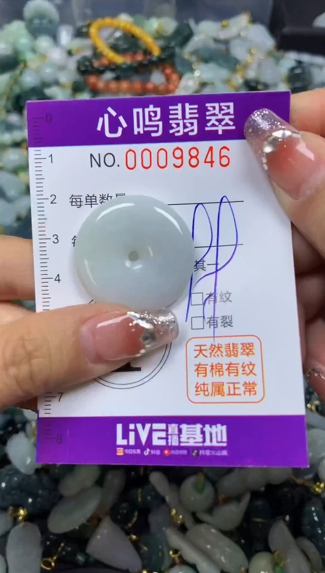 【闪购商品】翡翠颈饰未镶嵌闪购009846