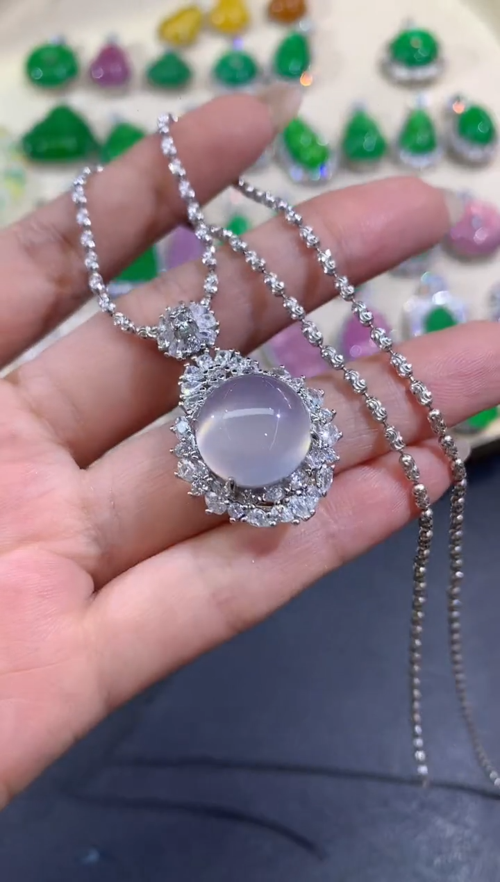 银S925镶嵌吊坠（不含链）玛瑙/玉髓A140|多样性发货一件|380