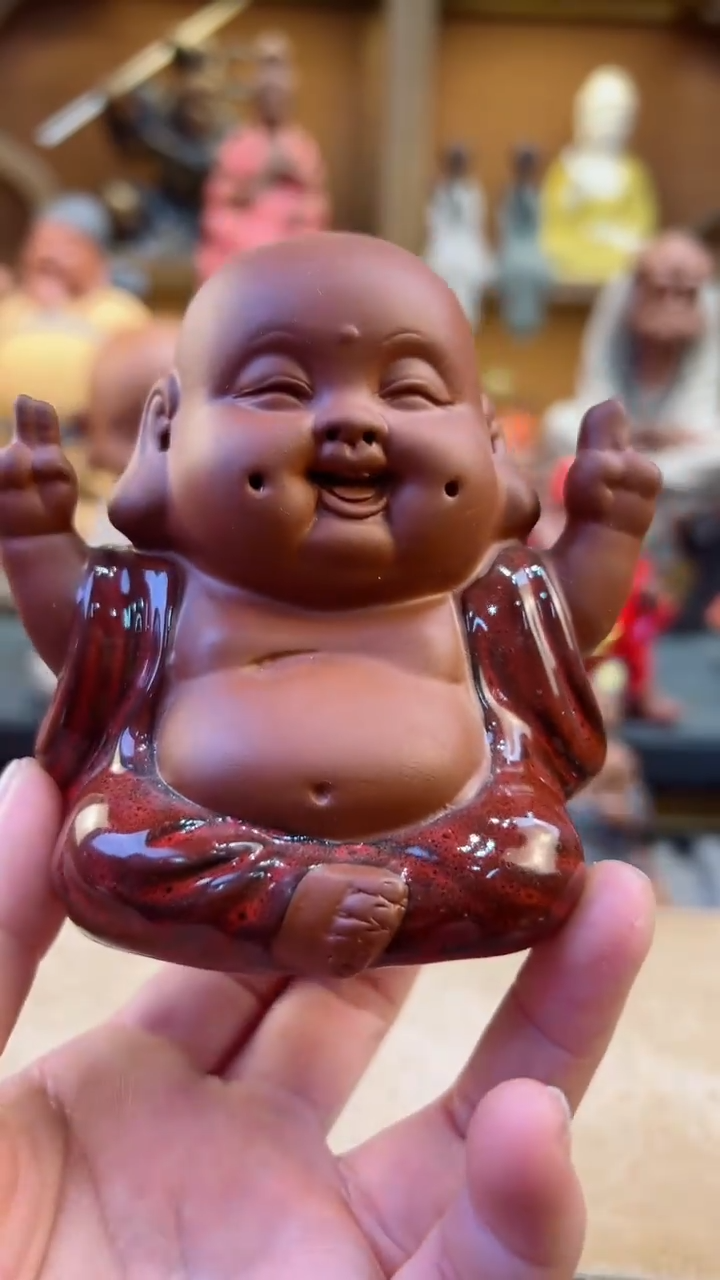 【闪购商品】紫砂茶宠器闵茶宠摆件