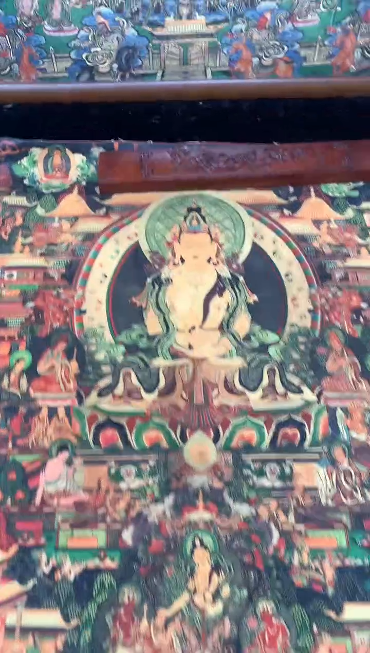 卷轴画092大日如来