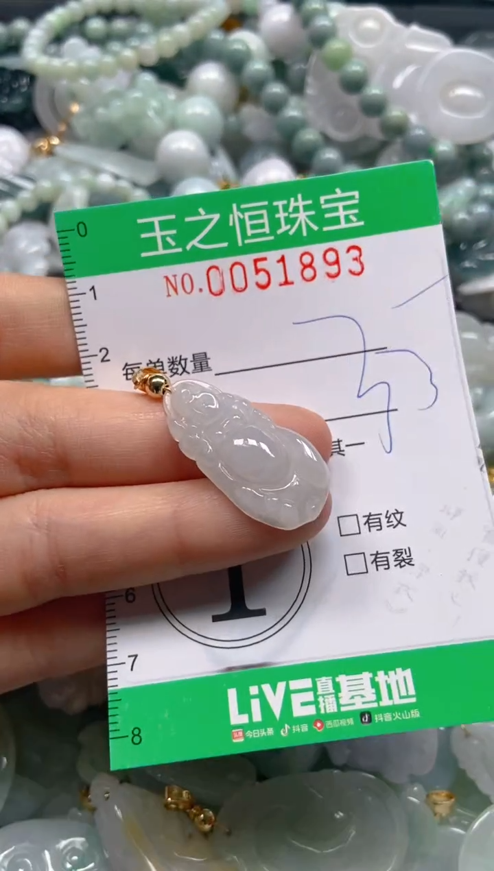 【闪购商品】翡翠颈饰未镶嵌闪购0051893