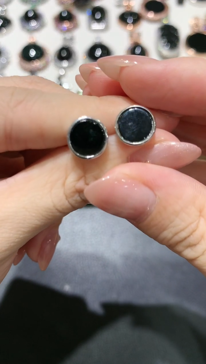 翡翠银S925镶嵌吊坠(不含链)4多人多样性随机发货1件