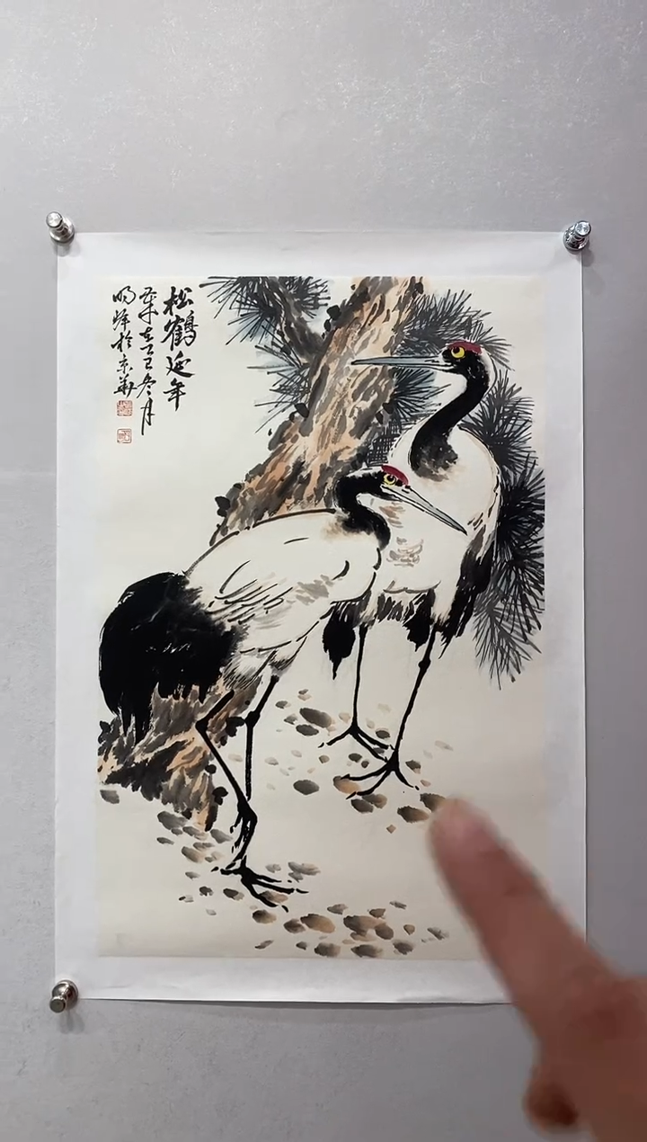 国画明老师国画作品