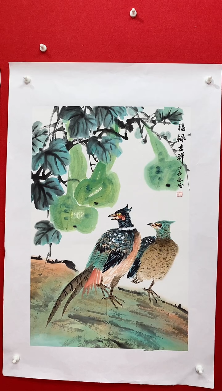 【闪购商品】国画SP雷苏盼老师作品