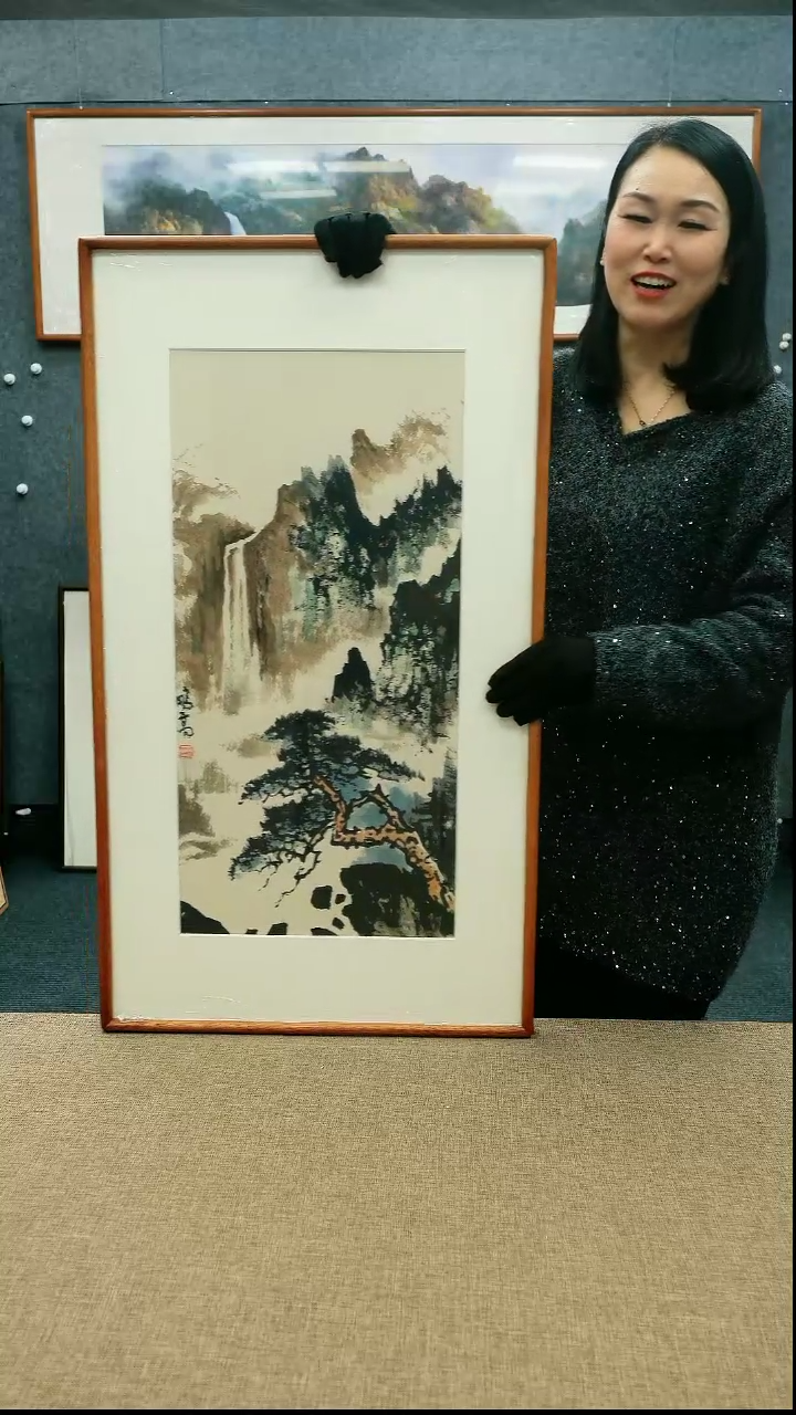 【闪购商品】国画52/唐鹏高92*52带框