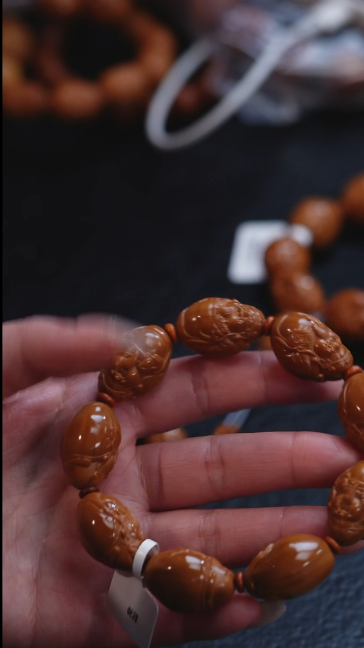 手串/手链橄榄核闲**鹤橄榄核